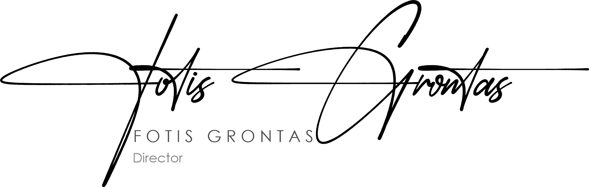 FOTIS GRONTAS SIGNATURE